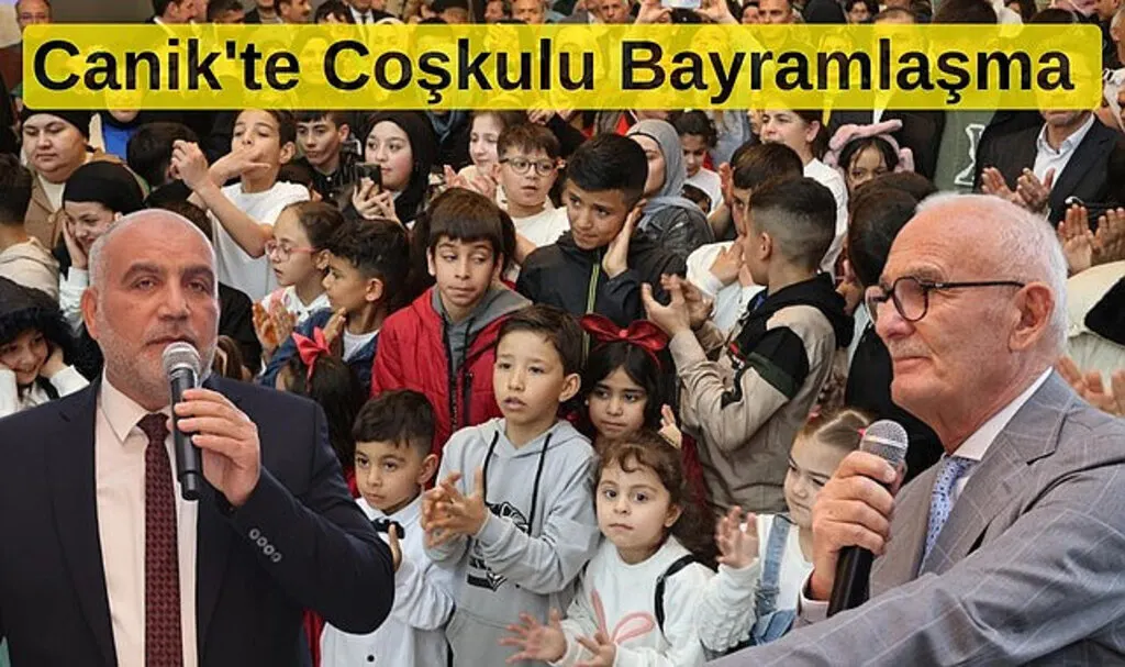 Canik Belediyesi'nde Bayramlaşma programı