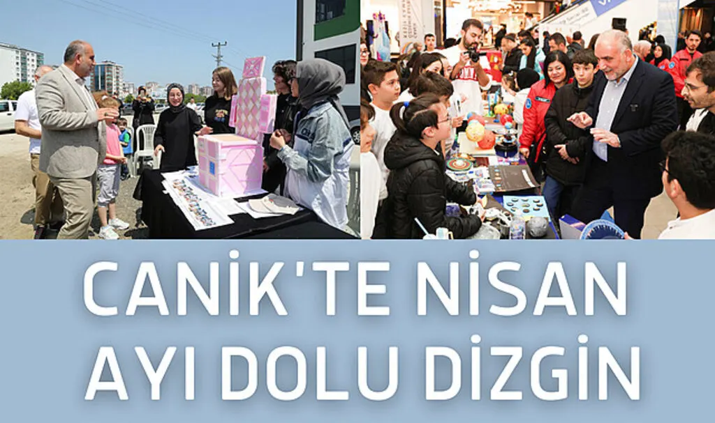 Canik'te Nisan Ayı Dolu Dizgin