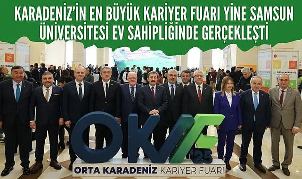 Karadeniz’in En Büyük Kariyer Fuarı Yine Samsun Üniversitesi Ev Sahipliğinde Gerçekleşti