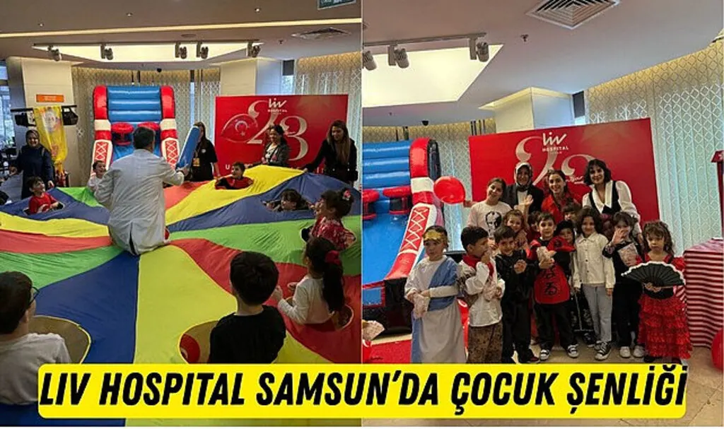 Liv Hospital Samsun'da 'Hayalimdeki Bayram' şenliği