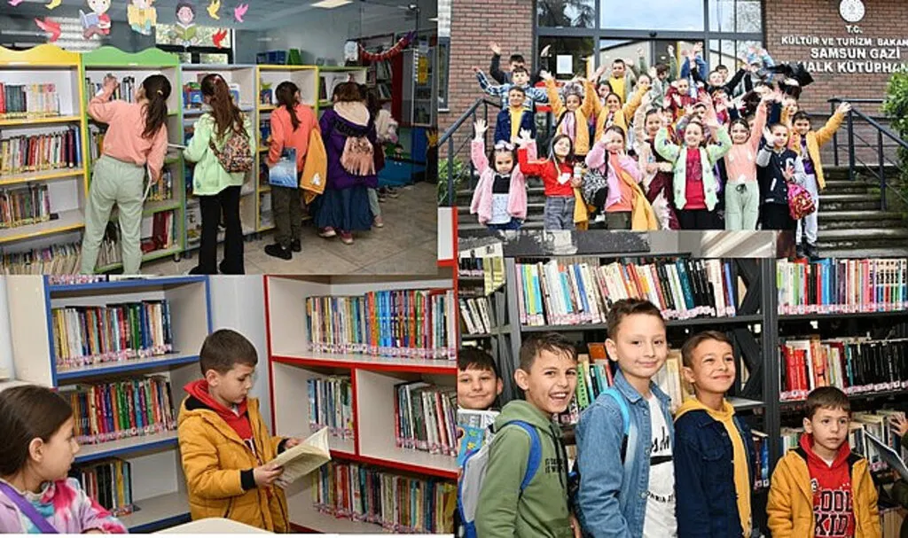 Samsun Büyükşehir Belediyesi'nden çocuklar için gezi