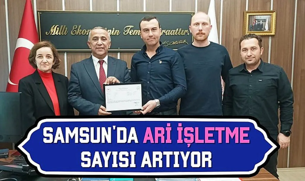 Samsun'da Ari İşletme Sayısı Artıyor