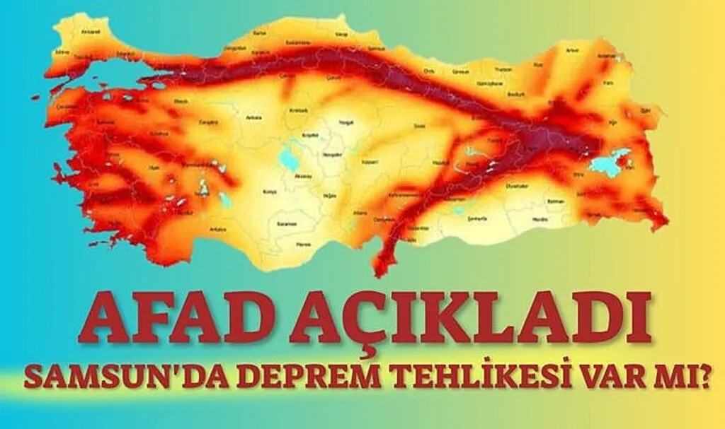 Samsun'da deprem tehlikesi var mı? 