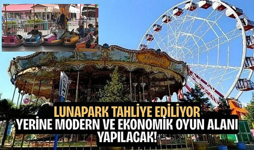 Samsun'da lunapark kapanıyor yerine modern oyun alanı geliyor!