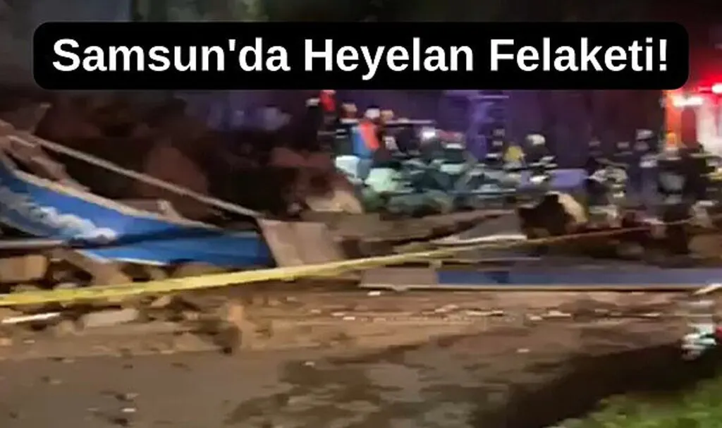 Samsun heyelan felaketiyle sarsıldı! Araba kayanın altında kaldı