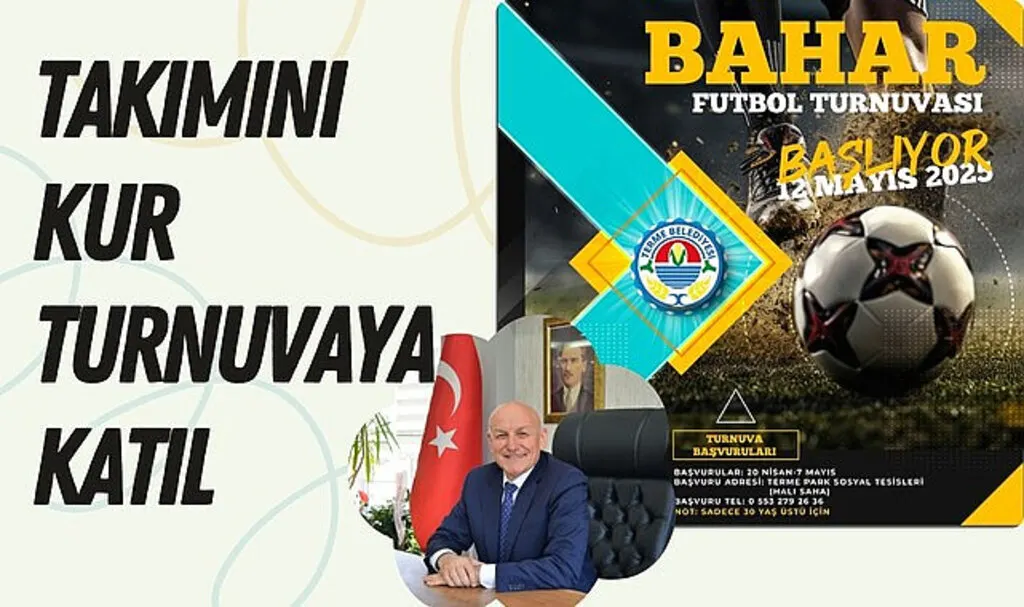Terme'de Futbol Tutkunları Bir Araya Gelecek