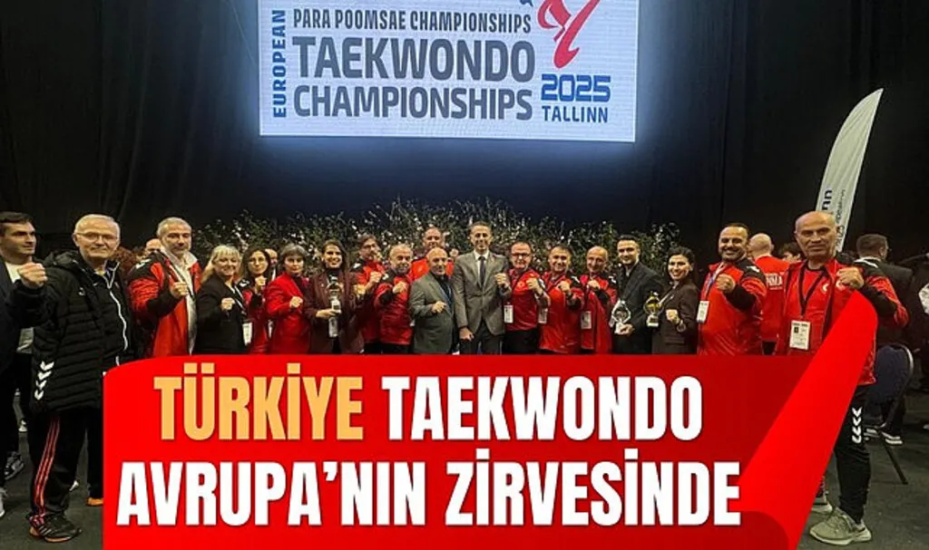 Türkiye Taekwondo Avrupa'nın Zirvesinde 