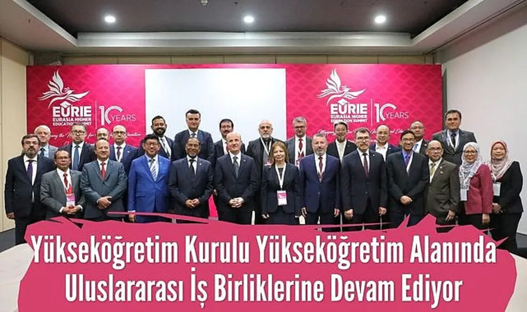 Yükseköğretim Kurulu Yükseköğretim Alanında Uluslararası İş Birliklerine Devam Ediyor