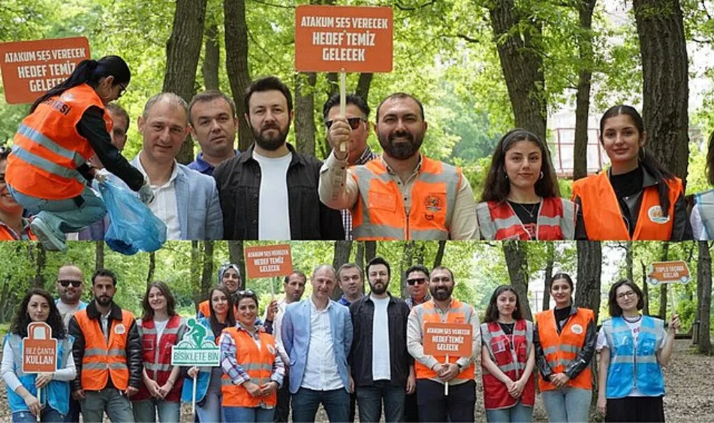Atakum Belediyesi Kent Ormanı'nda çevre farkındalık etkinliği
