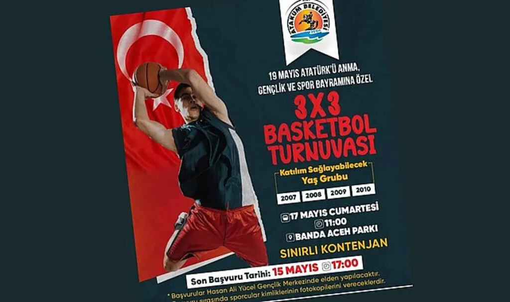 Atakum Belediyesinden 19 Mayıs’a özel Basketbol Turnuvası