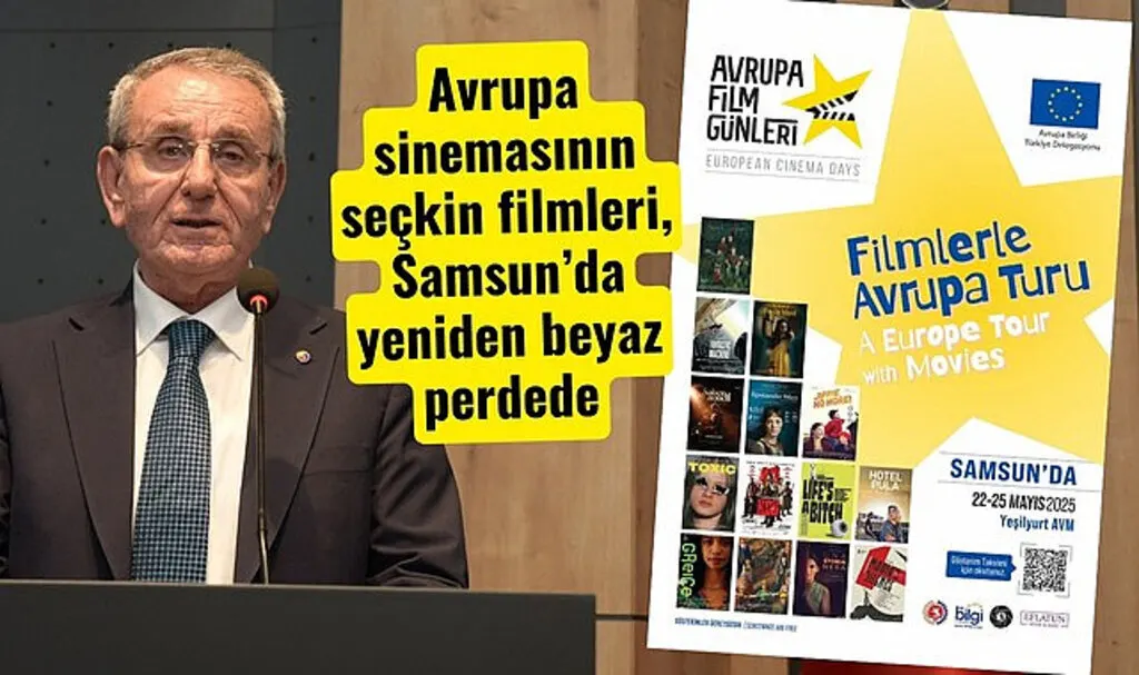 Avrupa sinemasının seçkin filmleri Samsun’da yeniden beyaz perdede
