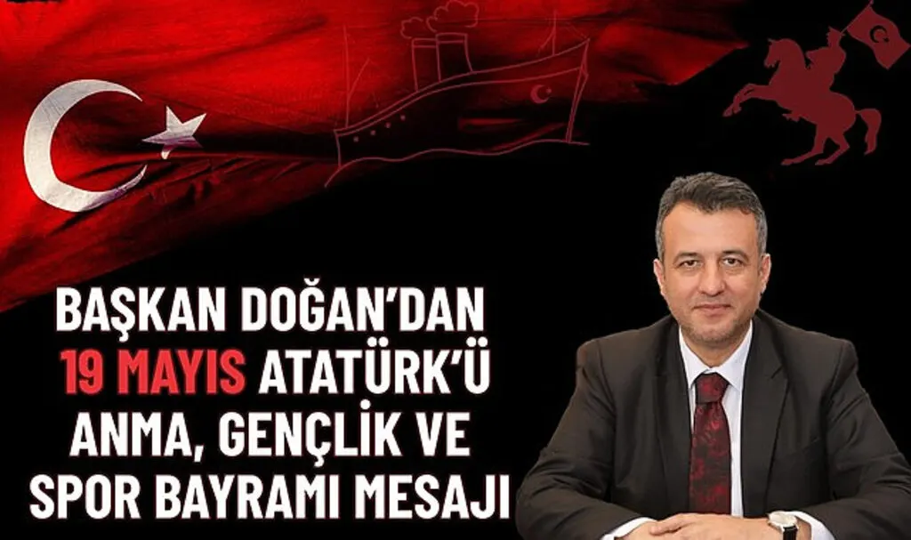 Başkan Halit Doğan'dan 19 Mayıs Mesajı