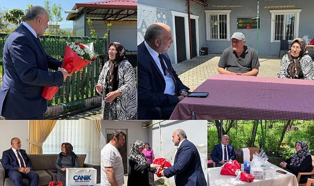 Başkan İbrahim Sandıkçı'dan Şehit Annelerine Ziyaret
