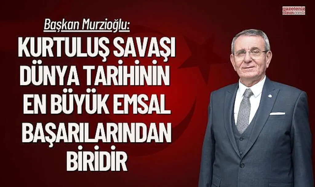 Başkan Murzioğlu'ndan 19 Mayıs Gençlik ve Spor Bayramı Mesajı