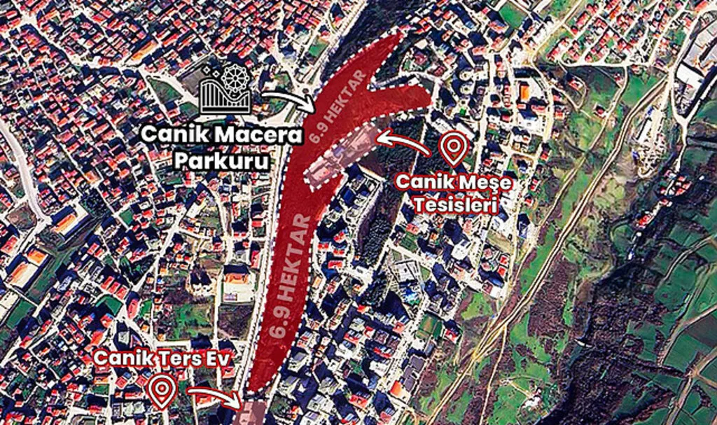 Canik'e Dev Macera Parkı Geliyor 