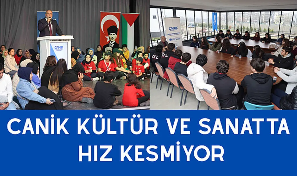 Canik Kültür ve Sanatta Hız Kesmiyor