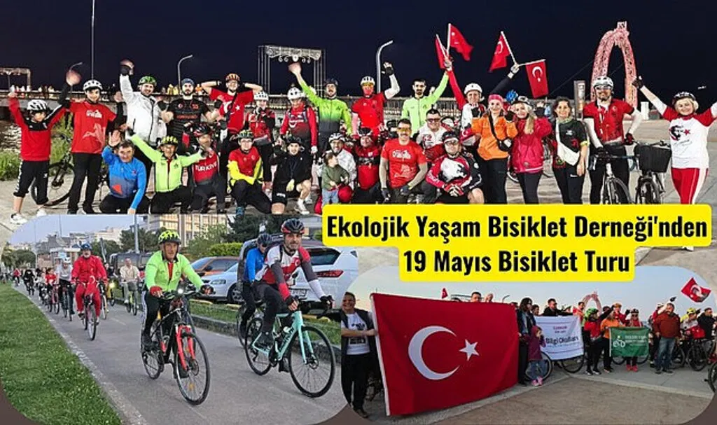 Ekolojik Yaşam Bisiklet Derneği'nden 19 Mayıs Bisiklet Turu
