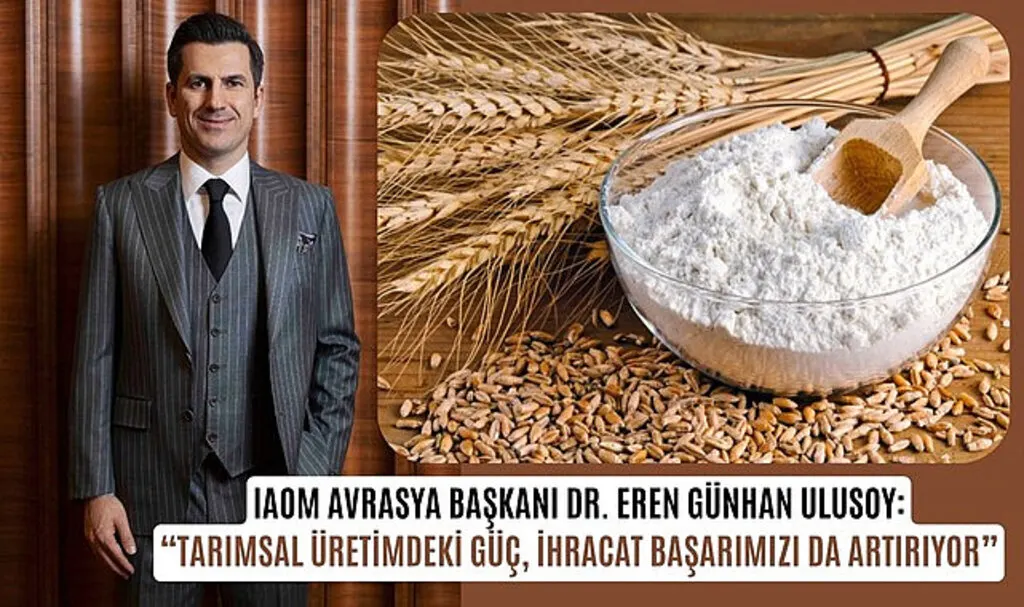 IAOM Avrasya Başkanı Dr. Eren Günhan Ulusoy'dan 14 Mayıs Çiftçiler Günü Mesajı