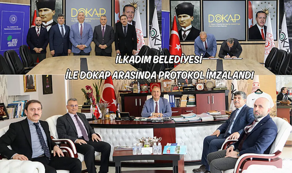İlkadım Belediyesi ile DOKAP Arasında Protokol İmzalandı