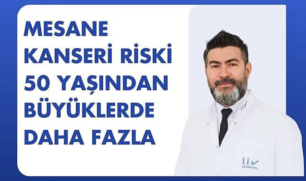 Mesane kanseri riski 50 yaşından büyüklerde daha fazla