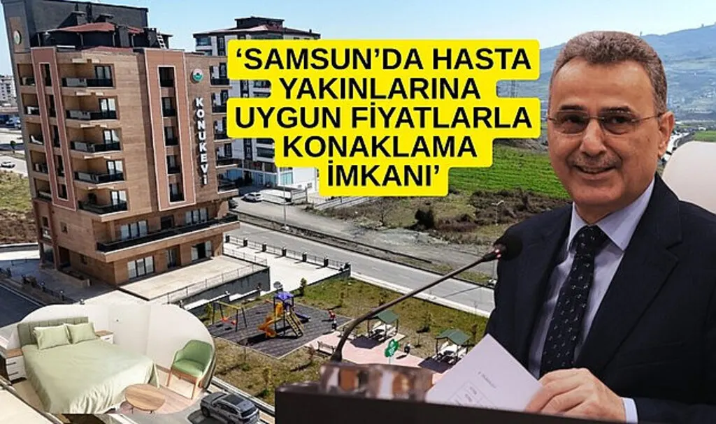 Samsun'da İlkadım Belediyesi Konukevi Misafirlerini Ağırlamaya Devam Ediyor