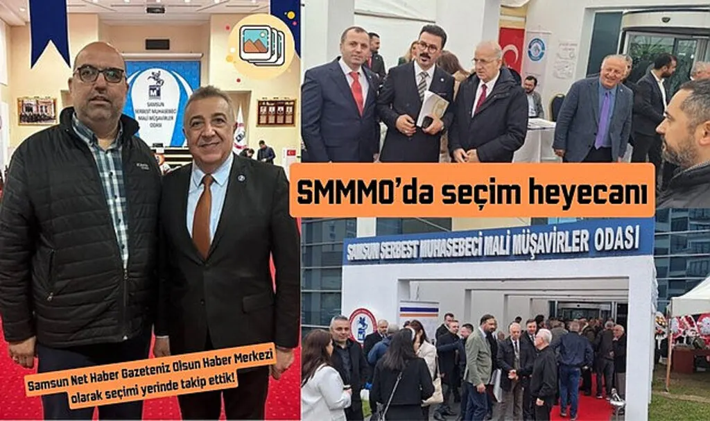 Samsun Serbest Muhasebeci Mali Müşavirler Odası'nda 5 adaylı seçim heyecanı