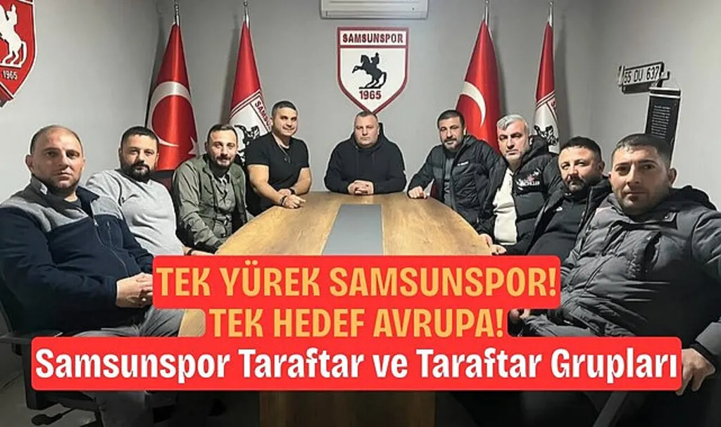 Samsunspor Taraftar Grupları'ndan destek çağrısı