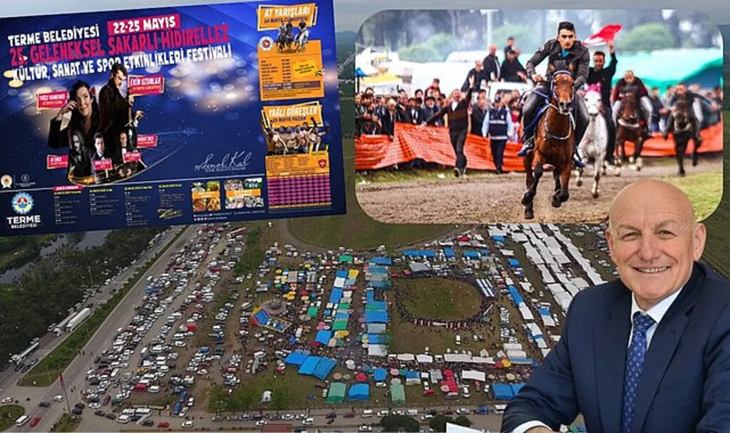 Terme Sakarlı Geleneksel Hıdırellez Festivali Başlıyor