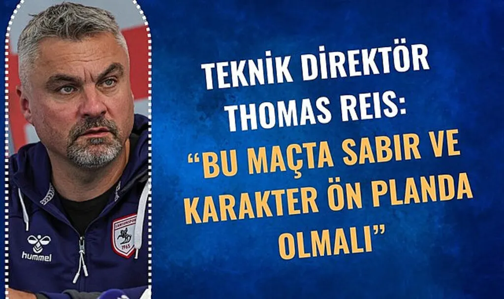 Thomas Reis: Avrupa Kupası hedefimiz doğrultusunda çok kritik bir maça çıkıyoruz