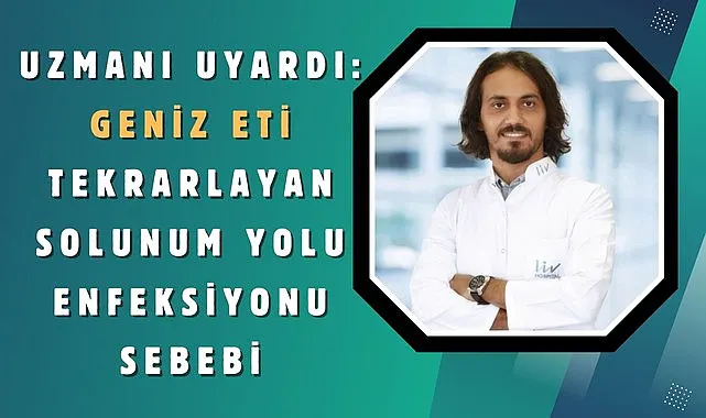 Uzmanı uyardı: Geniz eti tekrarlayan solunum yolu enfeksiyonu sebebi