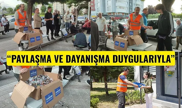 Atakum Belediyesinden bayram şekeri ikramı