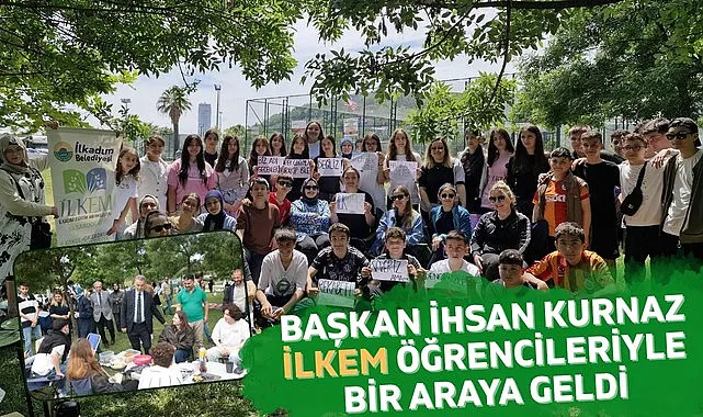 Başkan Kurnaz İLKEM Öğrencileriyle Bir Araya Geldi