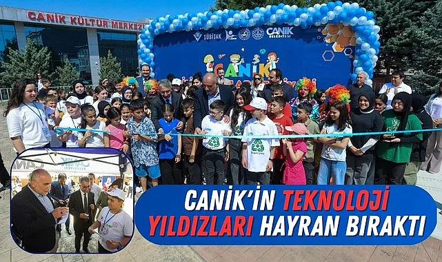 Canik'in Teknoloji Yıldızları Hayran Bıraktı