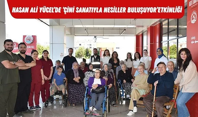 Hasan Ali Yücel'de Çini Sanatıyla Nesiller Buluşuyor etkinliği