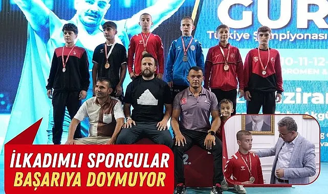 İlkadımlı Sporcular Başarıya Doymuyor