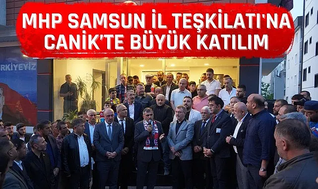 MHP Samsun İl Teşkilatı'na Canik’te Büyük Katılım: 200 Yeni Üye 