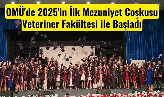 OMÜ Veteriner Fakültesi 2025 Mezuniyet Fotoğrafları