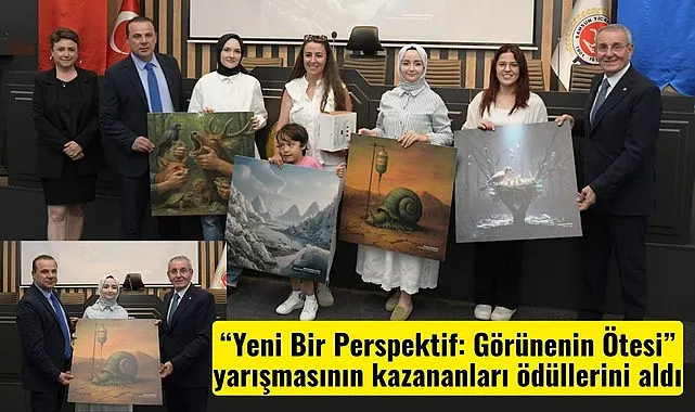 Samsun'da Yeni Bir Perspektif: Görünenin Ötesi yarışmasının kazananları ödüllerini aldı