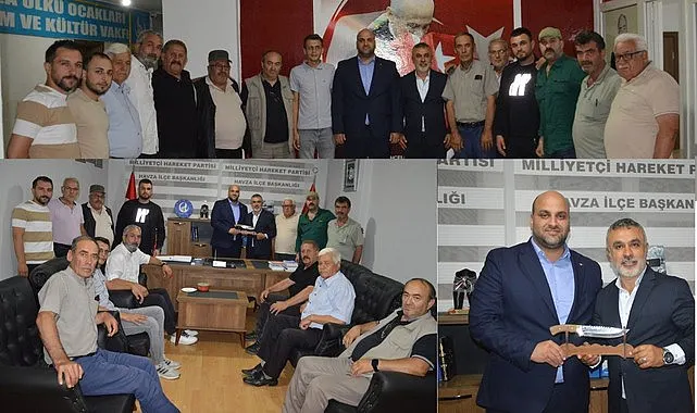 ASFED’den MHP Havza İlçe Başkanı Yüksel’e ziyaret