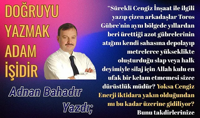 Asıl konu siyasi ya da maddi mi?
