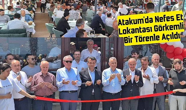 Atakum'da Nefes Et Lokantası Görkemli Bir Törenle Açıldı