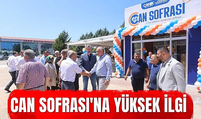 Can Sofrası'na Yüksek İlgi 