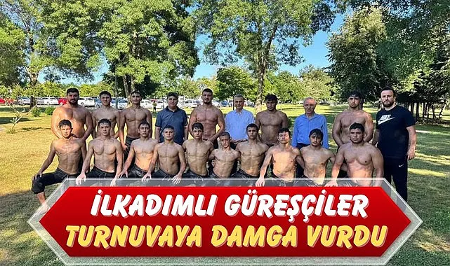 İlkadımlı Güreşçiler Turnuvaya Damga Vurdu 