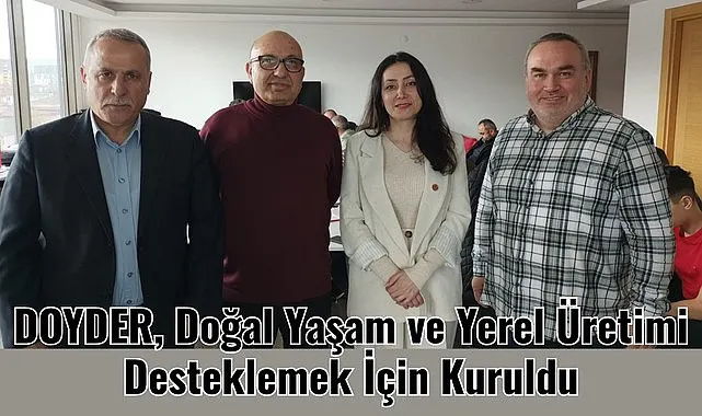 Samsun'da Anadolu Doğal Yaşam Derneği DOYDER Kuruldu