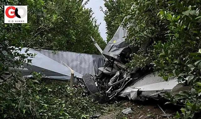 Adana’da eğitim uçağı evlilik teklifi sırasında düştü