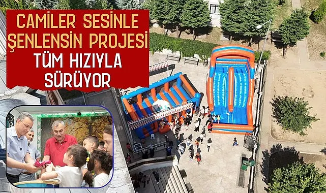 Camiler Sesinle Şenlensin Projesi Tüm Hızıyla Sürüyor