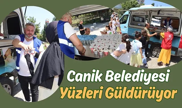 Canik Belediyesi Yüzleri Güldürüyor