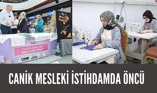 Canik Mesleki İstihdamda Öncü 