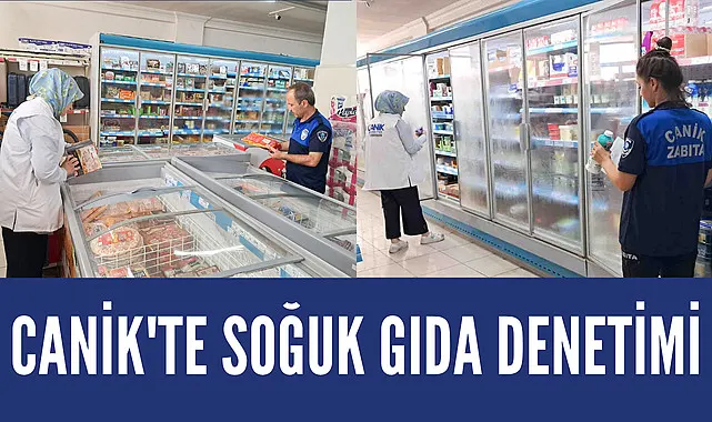 Canik'te Soğuk Gıda Denetimi