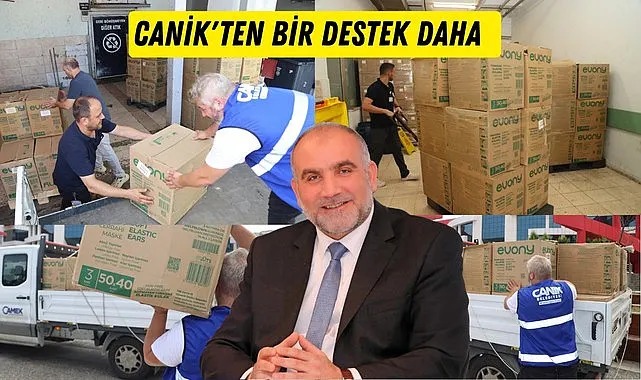 Samsun'da Canik Belediyesi'nden 100 Bin Maske Hibe 